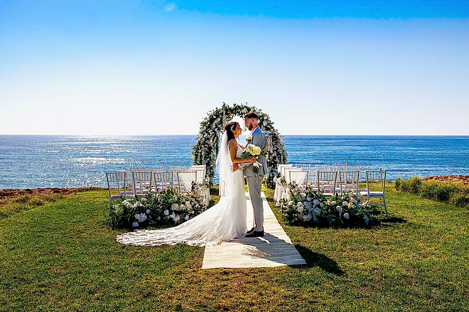 Bride and Groom Portrait Wedding Paphos